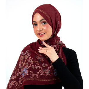 Pashmina Legacy of a Mother's Grace Maroon